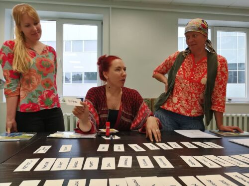 Värvusõpetuse didaktika lõpuseminar, iseseisvate tööde esitlus